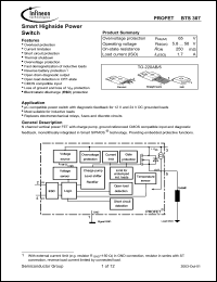 Click here to download BTS307 Datasheet