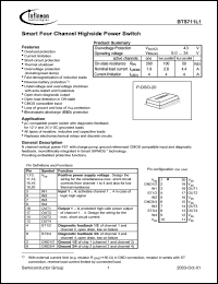 Click here to download BTS711L1 Datasheet