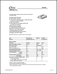 Click here to download BTS730 Datasheet
