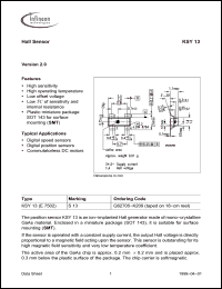 Click here to download KSY13 Datasheet
