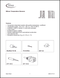 Click here to download KT100 Datasheet