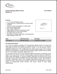 Click here to download TLE4729G Datasheet