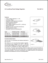 Click here to download TLE4271-2 Datasheet
