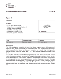 Click here to download TLE4726 Datasheet