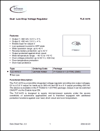Click here to download TLE4476 Datasheet