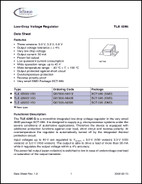 Click here to download TLE4295GV50 Datasheet