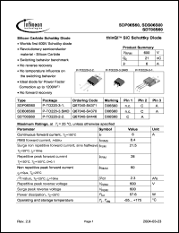 Click here to download SDB06S60 Datasheet