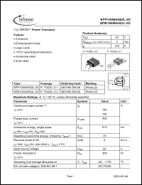 Click here to download SPB100N04S2L-03 Datasheet