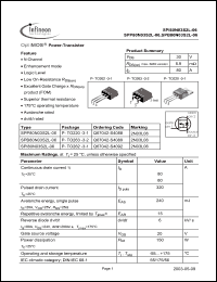 Click here to download SPB80N03S2L-06 Datasheet