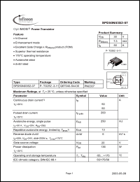 Click here to download SPD50N03S2-07 Datasheet
