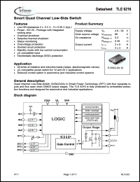 Click here to download TLE6216C Datasheet