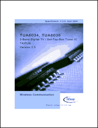 Click here to download TUA6034-V Datasheet