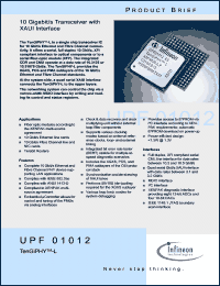 Click here to download UPF01012 Datasheet