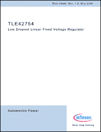 Click here to download TLE42754G Datasheet