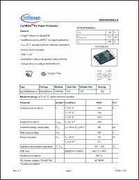 Click here to download BSC030P03NS3G Datasheet