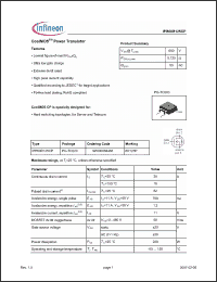 Click here to download IPB60R125CP Datasheet