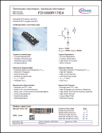 Click here to download FD1000R17IE4 Datasheet