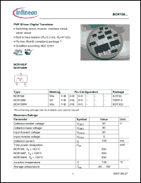 Click here to download BCR158_07 Datasheet