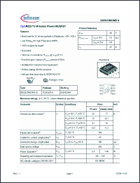 Click here to download BSO033N03MSG Datasheet