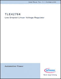 Click here to download TLE42764DV50 Datasheet