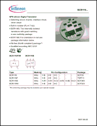 Click here to download BCR119_07 Datasheet