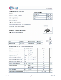 Click here to download IPD60R385CP Datasheet