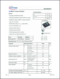 Click here to download BSC024N025SG_09 Datasheet