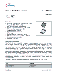 Click here to download TLE4473GV52 Datasheet
