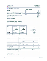 Click here to download IPP034NE7N3G Datasheet