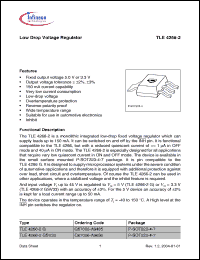 Click here to download TLE4266-2GSV33 Datasheet