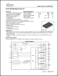 Click here to download TLE6282G Datasheet