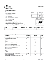 Click here to download IDP04E120_09 Datasheet