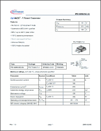 Click here to download IPB160N04S2-03 Datasheet