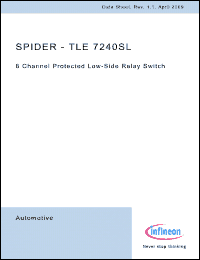 Click here to download TLE7240SL Datasheet