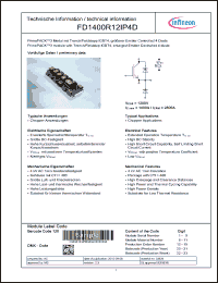 Click here to download FD1400R12IP4D Datasheet