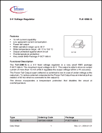 Click here to download TLE4285G Datasheet