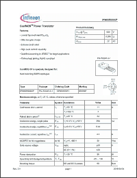Click here to download IPW60R299CP Datasheet