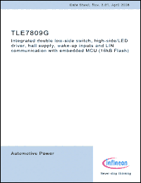 Click here to download TLE7809G Datasheet