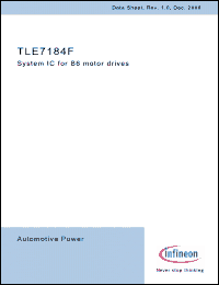 Click here to download TLE7184F Datasheet