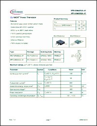 Click here to download IPB100N08S2L-07 Datasheet