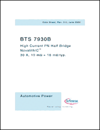 Click here to download BTS7930B Datasheet