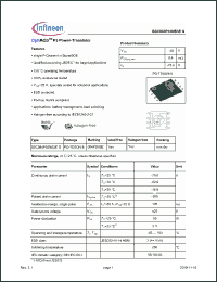 Click here to download BSC084P03NS3EG Datasheet