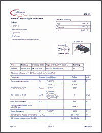 Click here to download BSS127 Datasheet