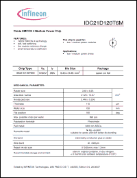 Click here to download IDC21D120T6M Datasheet