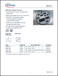 Click here to download BCR116_07 Datasheet