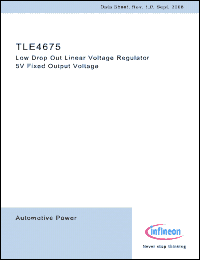 Click here to download TLE4675G Datasheet