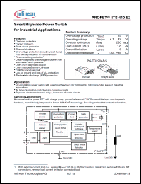 Click here to download ITS410E2 Datasheet