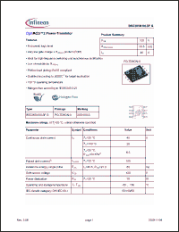 Click here to download BSC265N10LSFG Datasheet