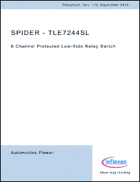 Click here to download TLE7244SL Datasheet