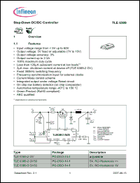 Click here to download TLE6389_07 Datasheet